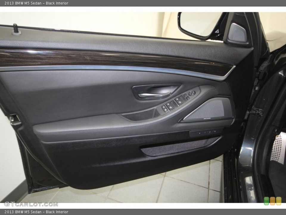 Black Interior Door Panel for the 2013 BMW M5 Sedan #77551112
