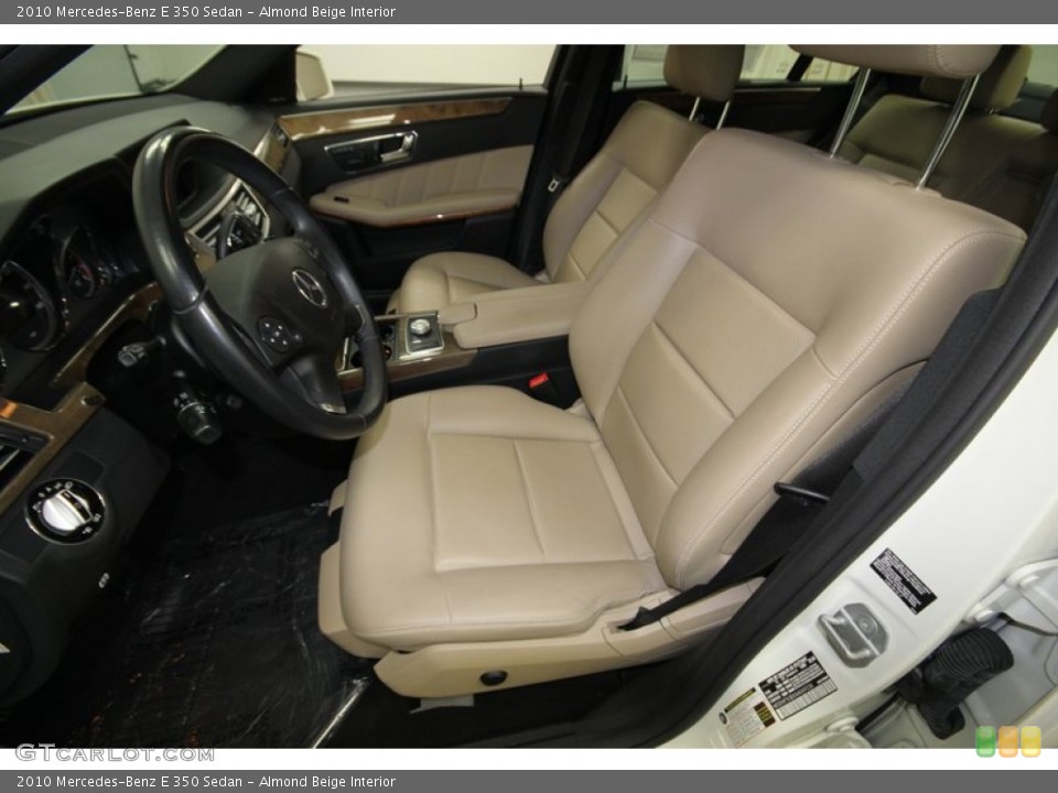 Almond Beige Interior Photo for the 2010 Mercedes-Benz E 350 Sedan #77552882