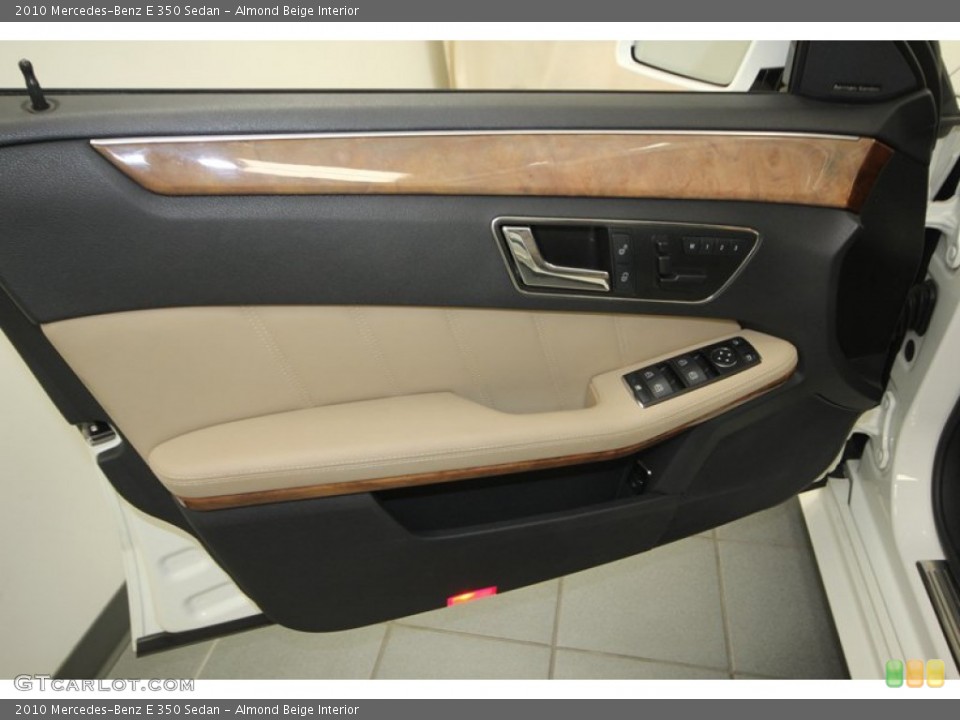 Almond Beige Interior Door Panel for the 2010 Mercedes-Benz E 350 Sedan #77552978