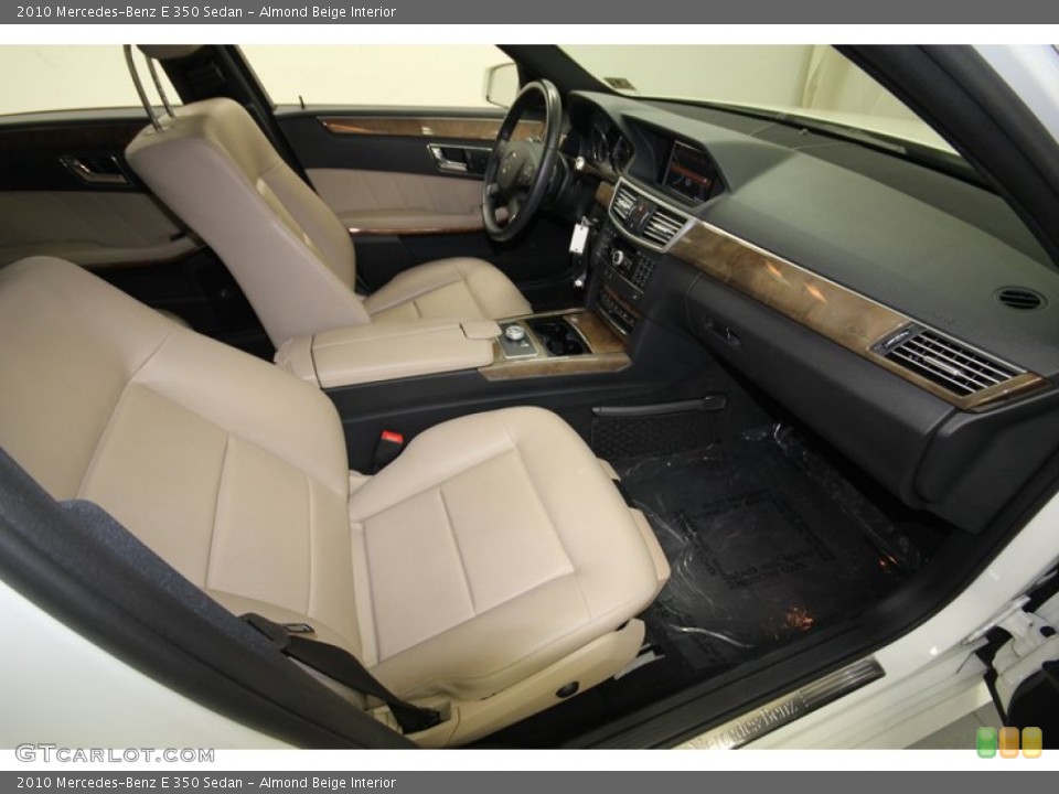 Almond Beige Interior Front Seat for the 2010 Mercedes-Benz E 350 Sedan #77553173