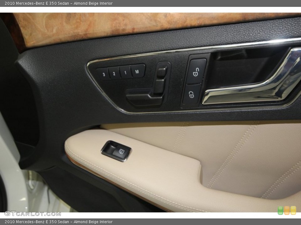 Almond Beige Interior Controls for the 2010 Mercedes-Benz E 350 Sedan #77553195