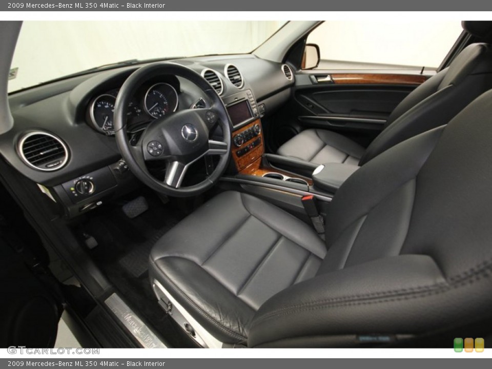 Black Interior Prime Interior for the 2009 Mercedes-Benz ML 350 4Matic #77553884