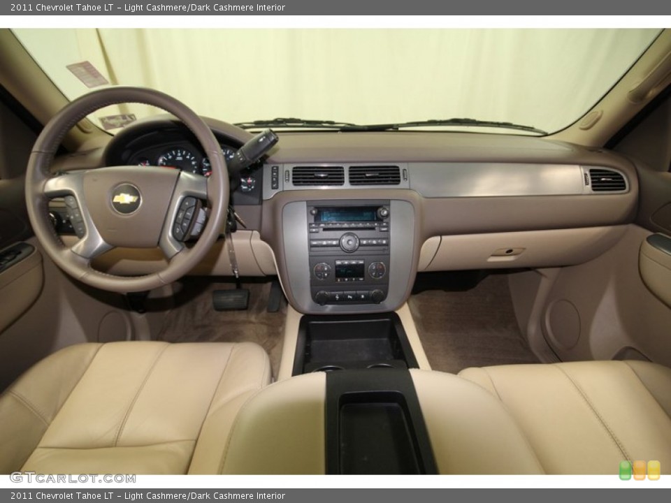 Light Cashmere/Dark Cashmere Interior Dashboard for the 2011 Chevrolet Tahoe LT #77554094