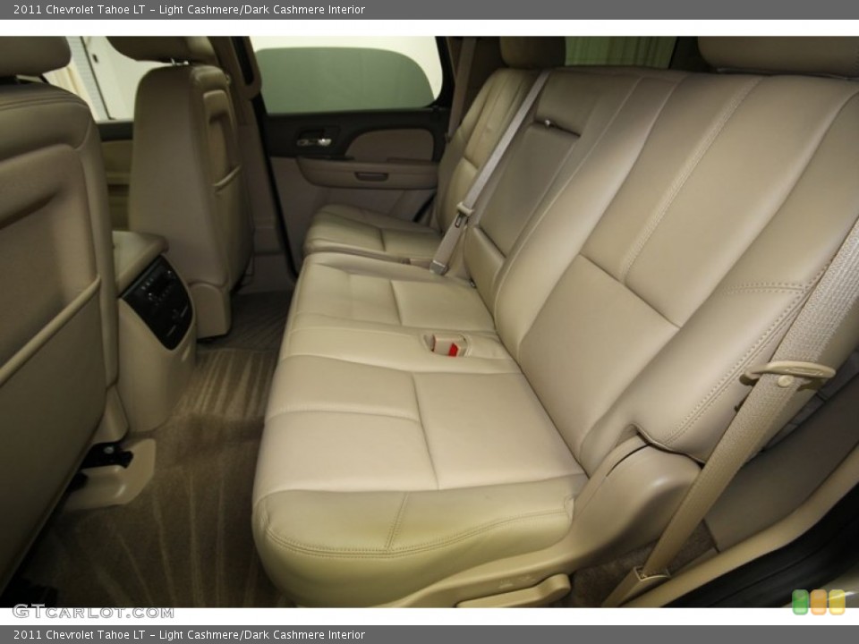 Light Cashmere/Dark Cashmere Interior Rear Seat for the 2011 Chevrolet Tahoe LT #77554148