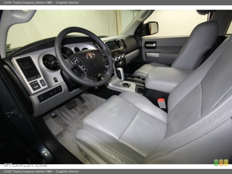 Graphite 2008 Toyota Sequoia Interiors