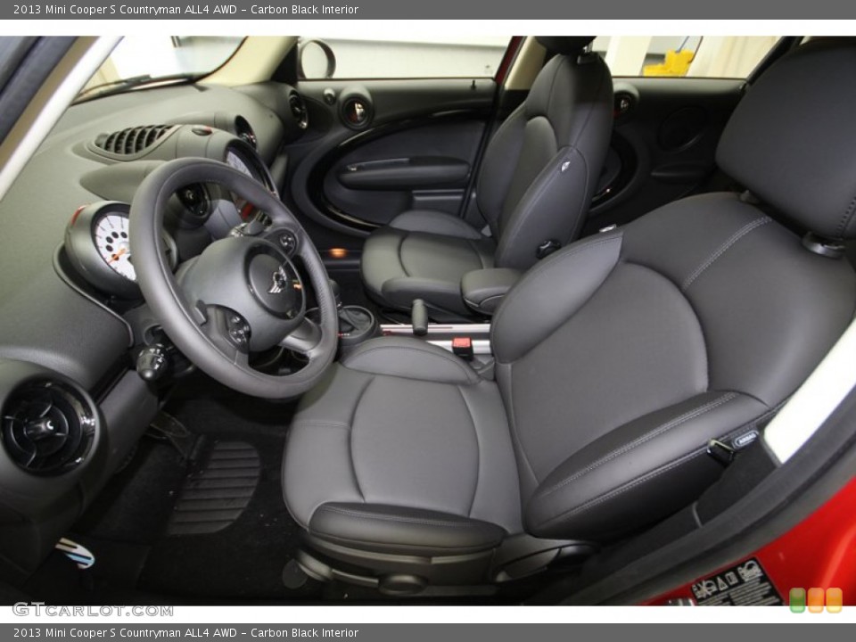 Carbon Black Interior Front Seat for the 2013 Mini Cooper S Countryman ALL4 AWD #77554943