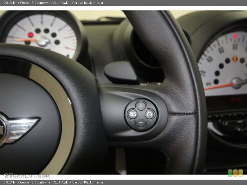 Carbon Black Interior Controls for the 2013 Mini Cooper S Countryman ALL4 AWD #77554997