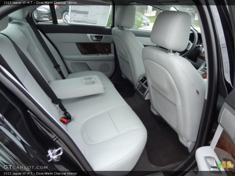 Dove/Warm Charcoal Interior Rear Seat for the 2013 Jaguar XF I4 T #77557116