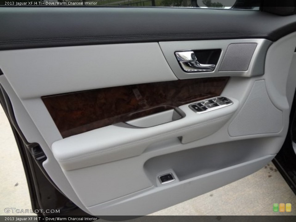 Dove/Warm Charcoal Interior Door Panel for the 2013 Jaguar XF I4 T #77557169