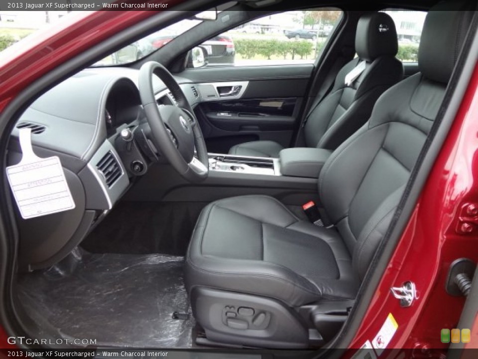 Warm Charcoal Interior Photo for the 2013 Jaguar XF Supercharged #77557347