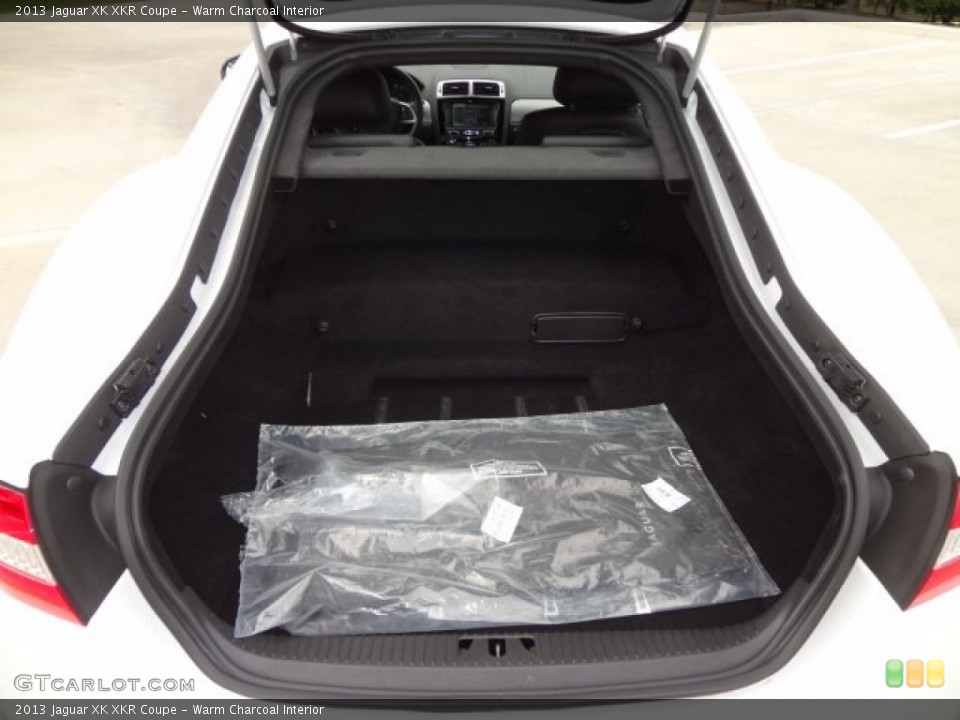 Warm Charcoal Interior Trunk for the 2013 Jaguar XK XKR Coupe #77558055