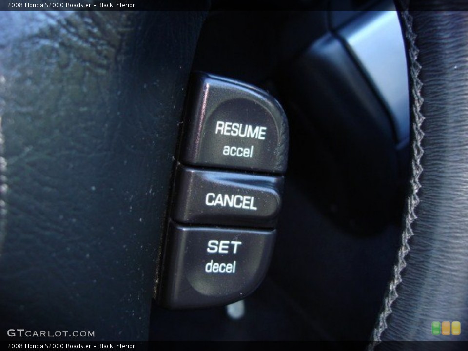 Black Interior Controls for the 2008 Honda S2000 Roadster #77558071