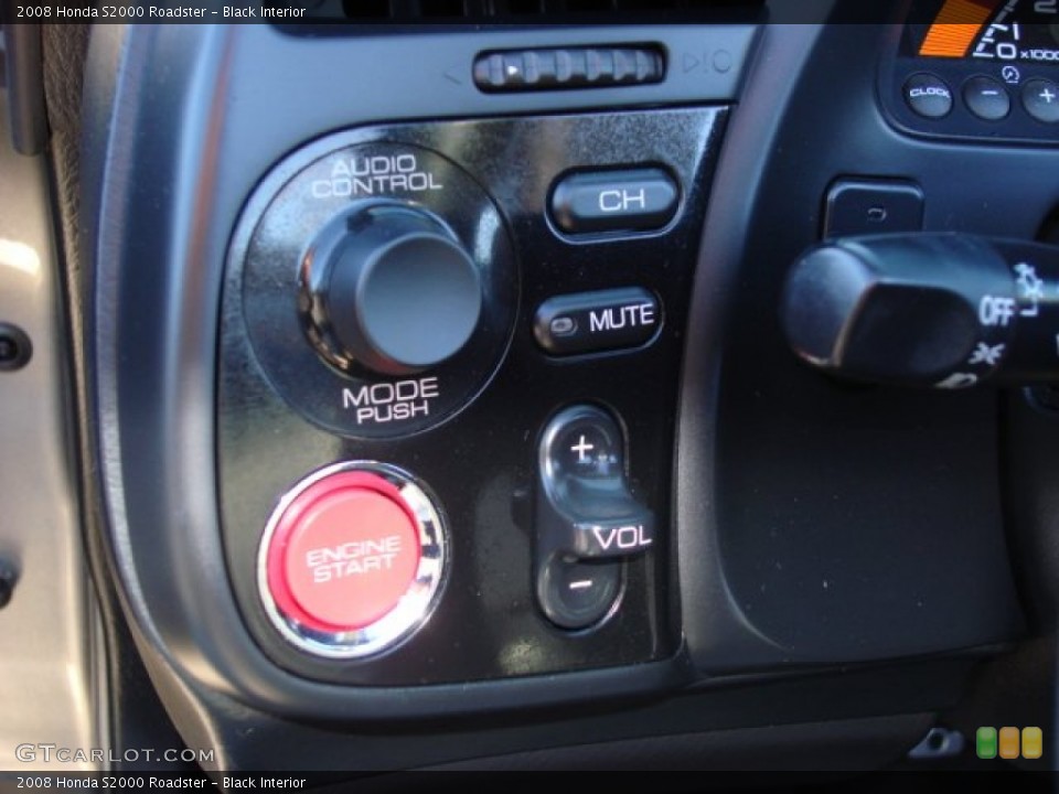 Black Interior Controls for the 2008 Honda S2000 Roadster #77558091