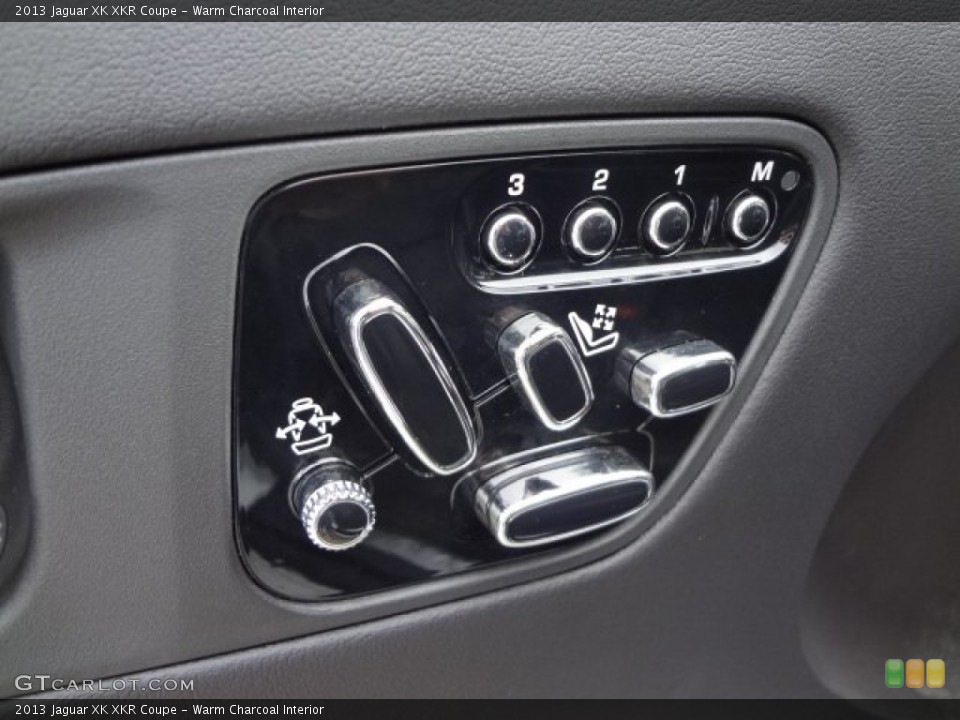 Warm Charcoal Interior Controls for the 2013 Jaguar XK XKR Coupe #77558094