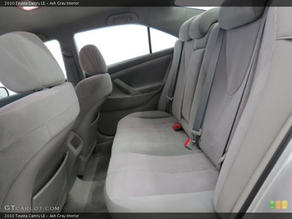 Ash Gray Interior Rear Seat for the 2010 Toyota Camry LE #77558263