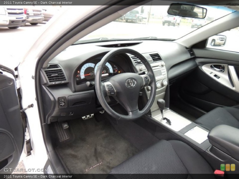 Dark Charcoal Interior Prime Interior for the 2011 Toyota Camry SE #77558490