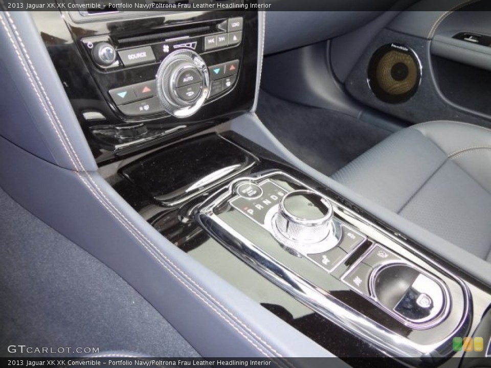 Portfolio Navy/Poltrona Frau Leather Headlining Interior Transmission for the 2013 Jaguar XK XK Convertible #77559744