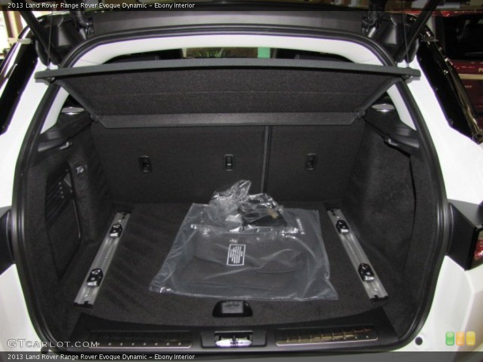 Ebony Interior Trunk for the 2013 Land Rover Range Rover Evoque Dynamic #77560131