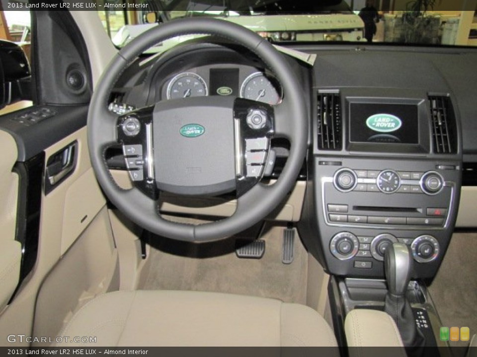 Almond Interior Steering Wheel for the 2013 Land Rover LR2 HSE LUX #77560488