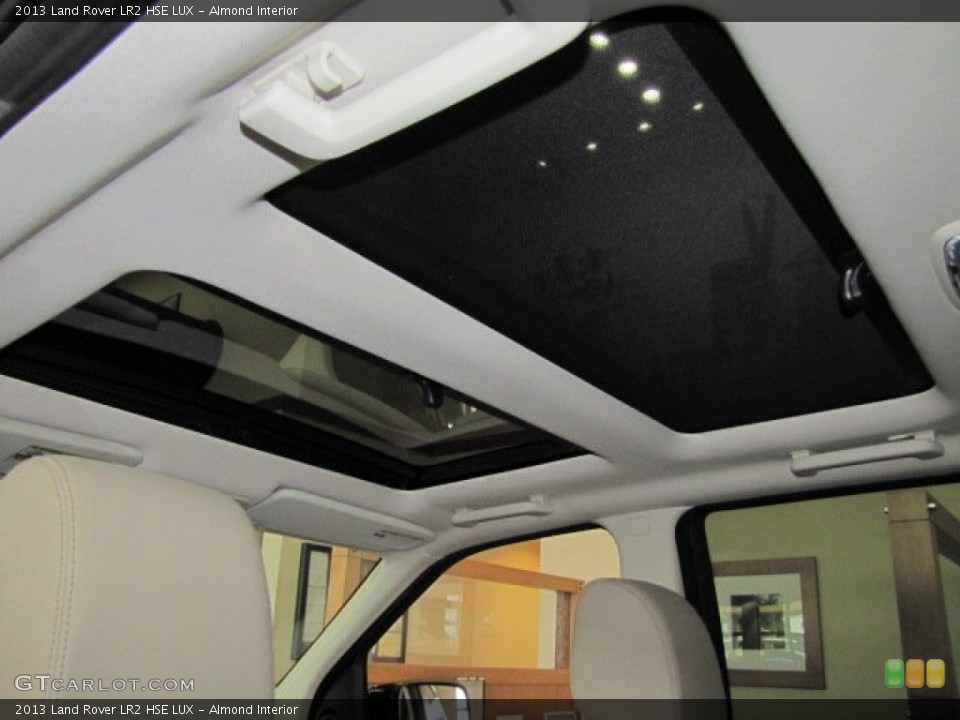 Almond Interior Sunroof for the 2013 Land Rover LR2 HSE LUX #77560517