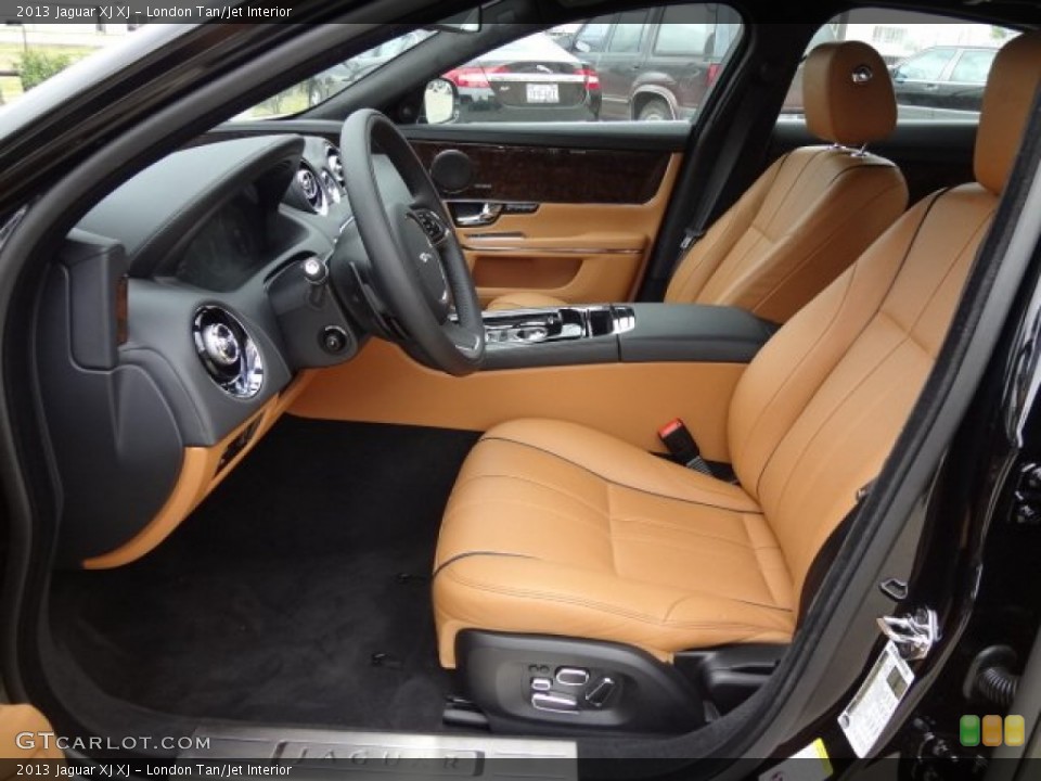 London Tan/Jet Interior Photo for the 2013 Jaguar XJ XJ #77561085