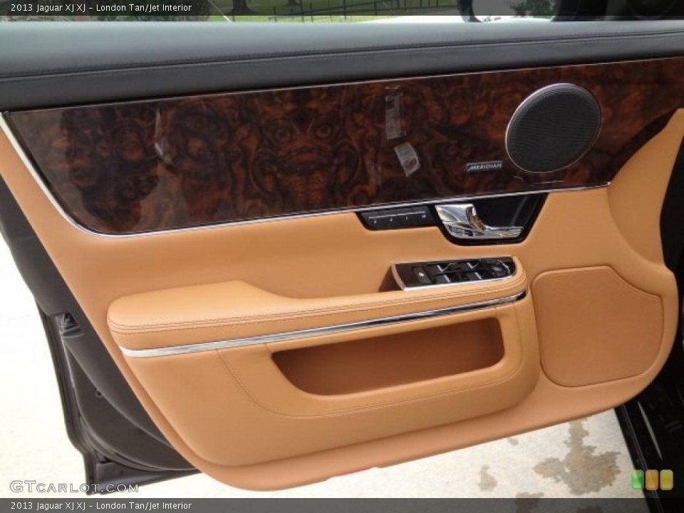 London Tan/Jet Interior Door Panel for the 2013 Jaguar XJ XJ #77561424