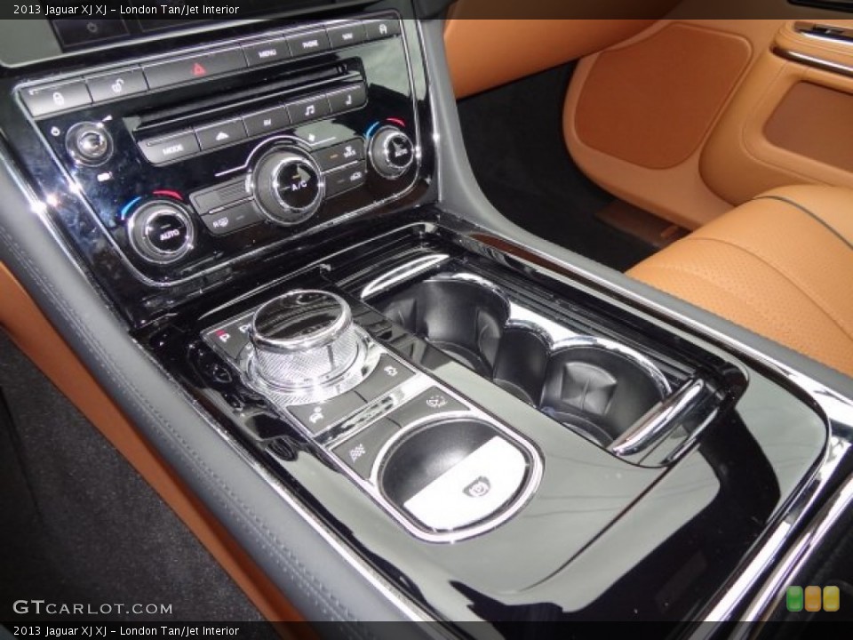 London Tan/Jet Interior Controls for the 2013 Jaguar XJ XJ #77561511