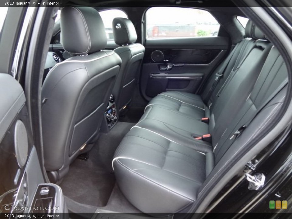 Jet Interior Rear Seat for the 2013 Jaguar XJ XJ #77561667