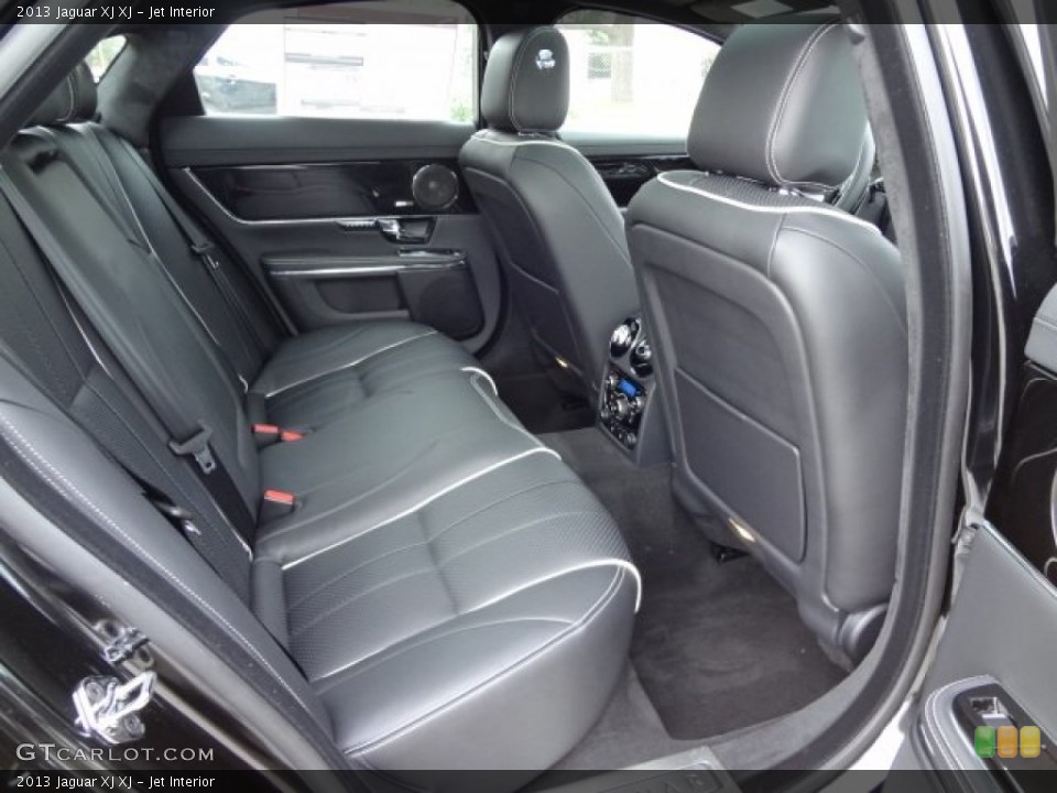 Jet Interior Rear Seat for the 2013 Jaguar XJ XJ #77561844