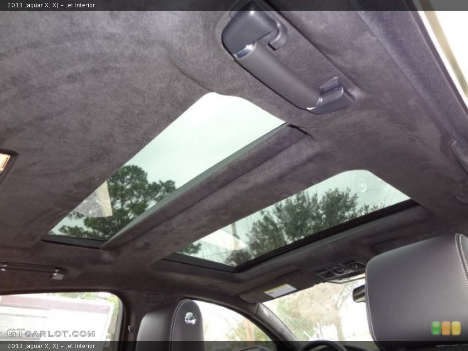 Jet Interior Sunroof for the 2013 Jaguar XJ XJ #77561916