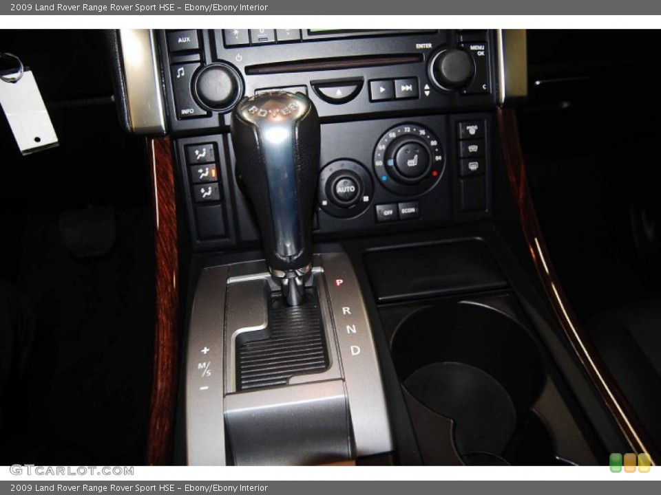 Ebony/Ebony Interior Transmission for the 2009 Land Rover Range Rover Sport HSE #77562714