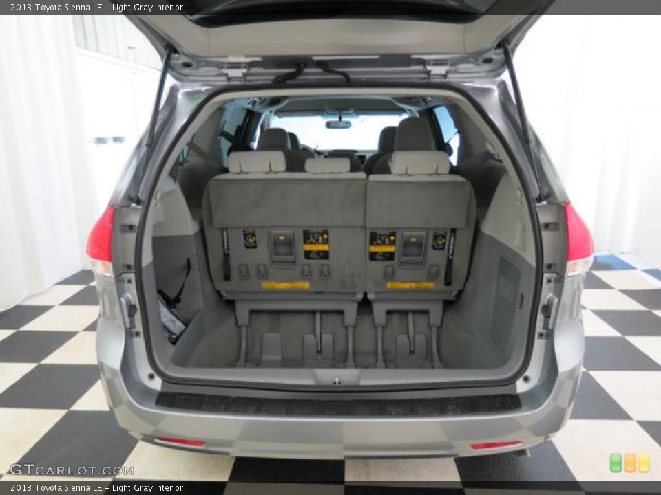 Light Gray Interior Trunk for the 2013 Toyota Sienna LE #77563165