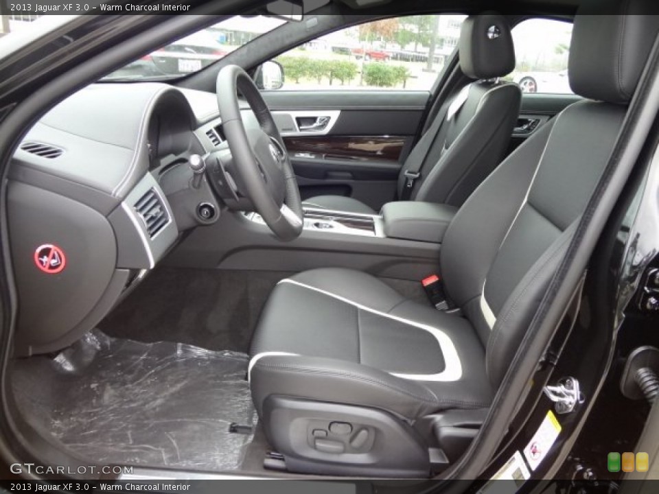 Warm Charcoal Interior Photo for the 2013 Jaguar XF 3.0 #77563689