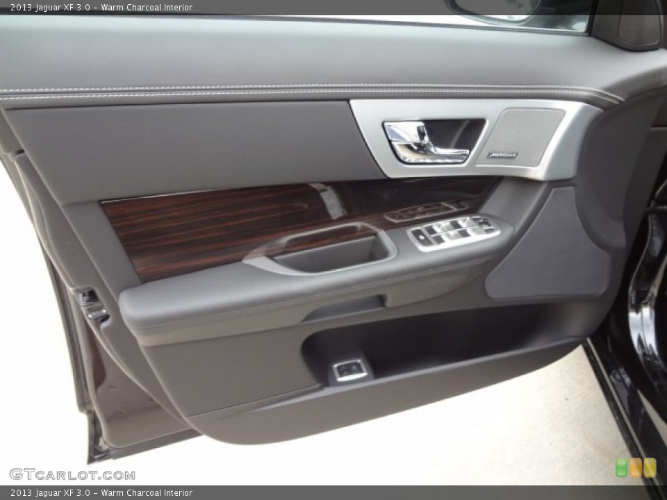 Warm Charcoal Interior Door Panel for the 2013 Jaguar XF 3.0 #77563947