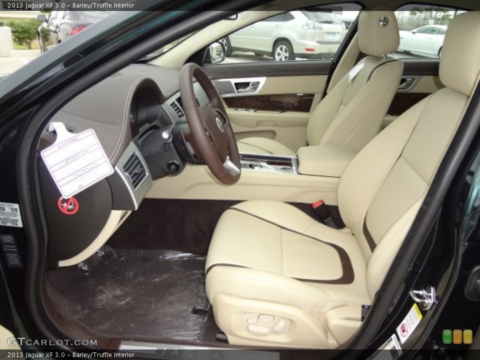 Barley/Truffle Interior Photo for the 2013 Jaguar XF 3.0 #77564169