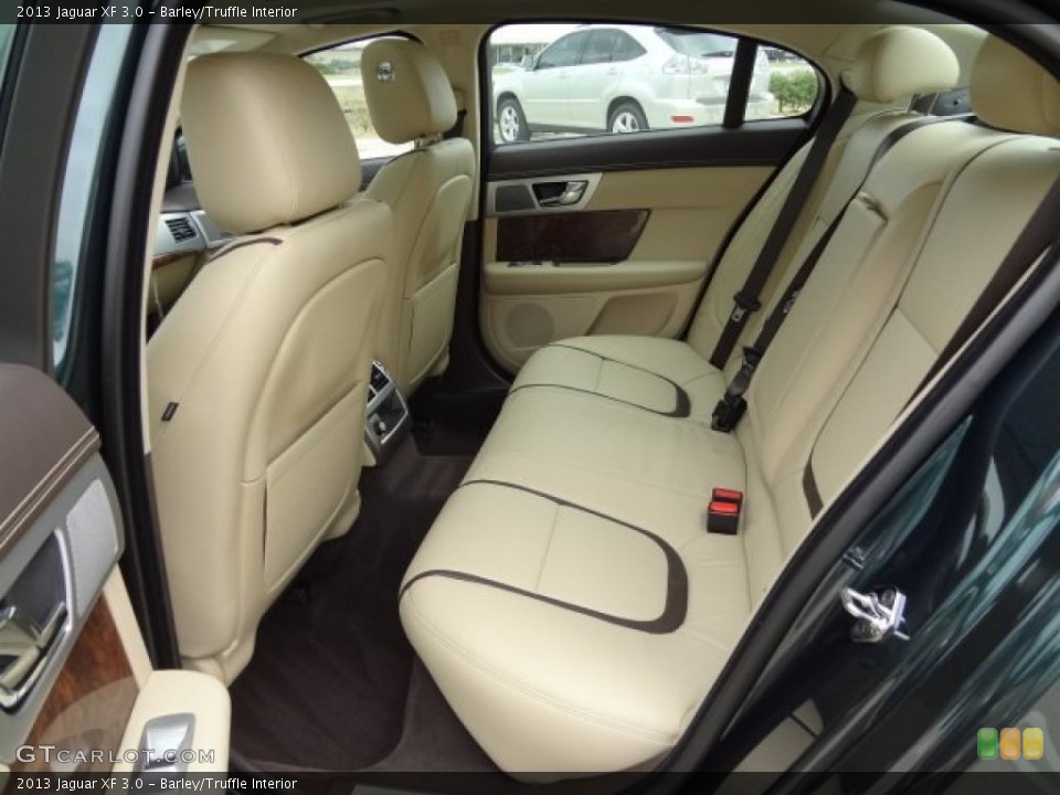 Barley/Truffle Interior Rear Seat for the 2013 Jaguar XF 3.0 #77564208