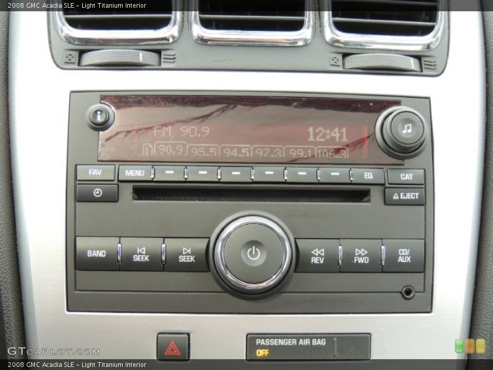 Light Titanium Interior Audio System for the 2008 GMC Acadia SLE #77564272