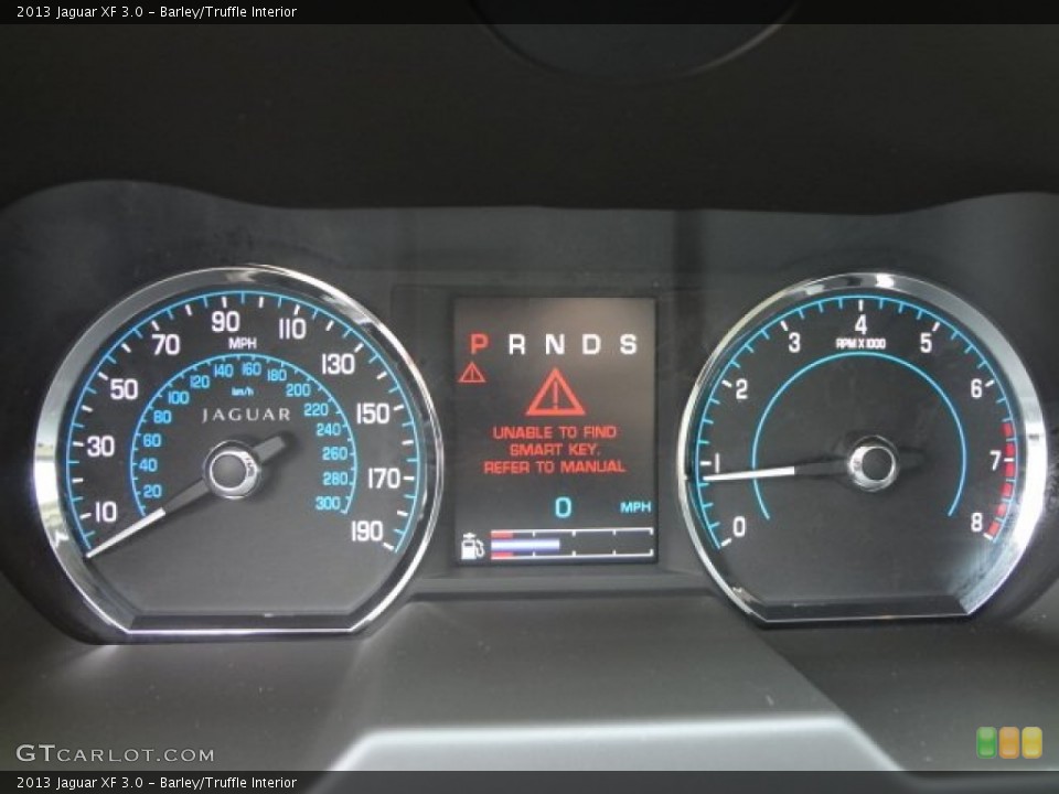 Barley/Truffle Interior Gauges for the 2013 Jaguar XF 3.0 #77564463