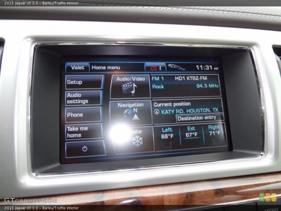 Barley/Truffle Interior Audio System for the 2013 Jaguar XF 3.0 #77564483