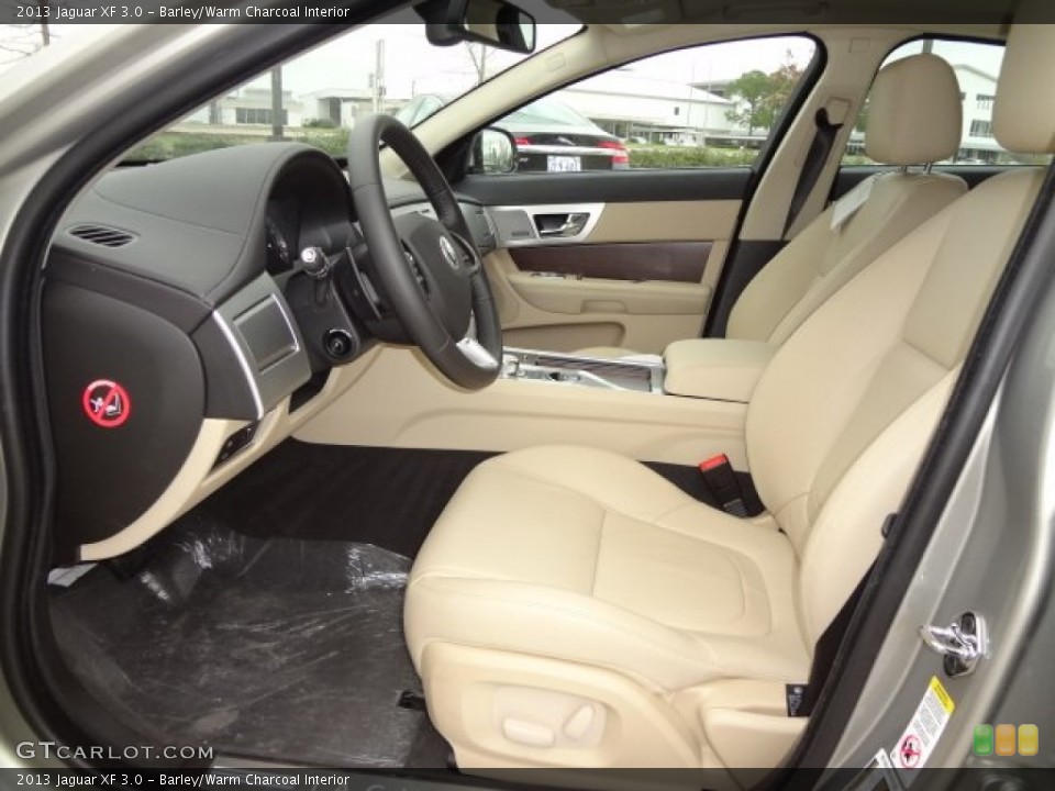 Barley/Warm Charcoal Interior Photo for the 2013 Jaguar XF 3.0 #77564643