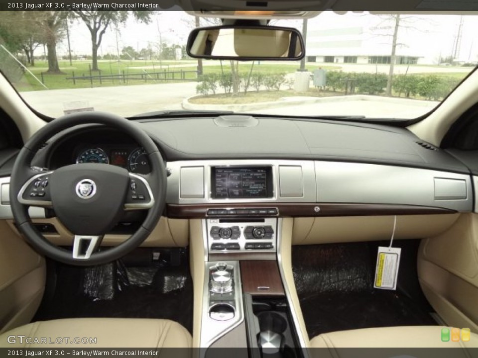 Barley/Warm Charcoal Interior Dashboard for the 2013 Jaguar XF 3.0 #77564661
