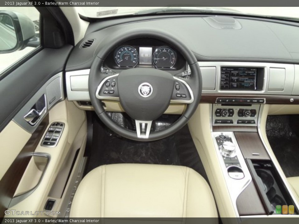 Barley/Warm Charcoal Interior Dashboard for the 2013 Jaguar XF 3.0 #77564844