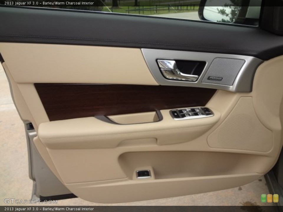 Barley/Warm Charcoal Interior Door Panel for the 2013 Jaguar XF 3.0 #77564856