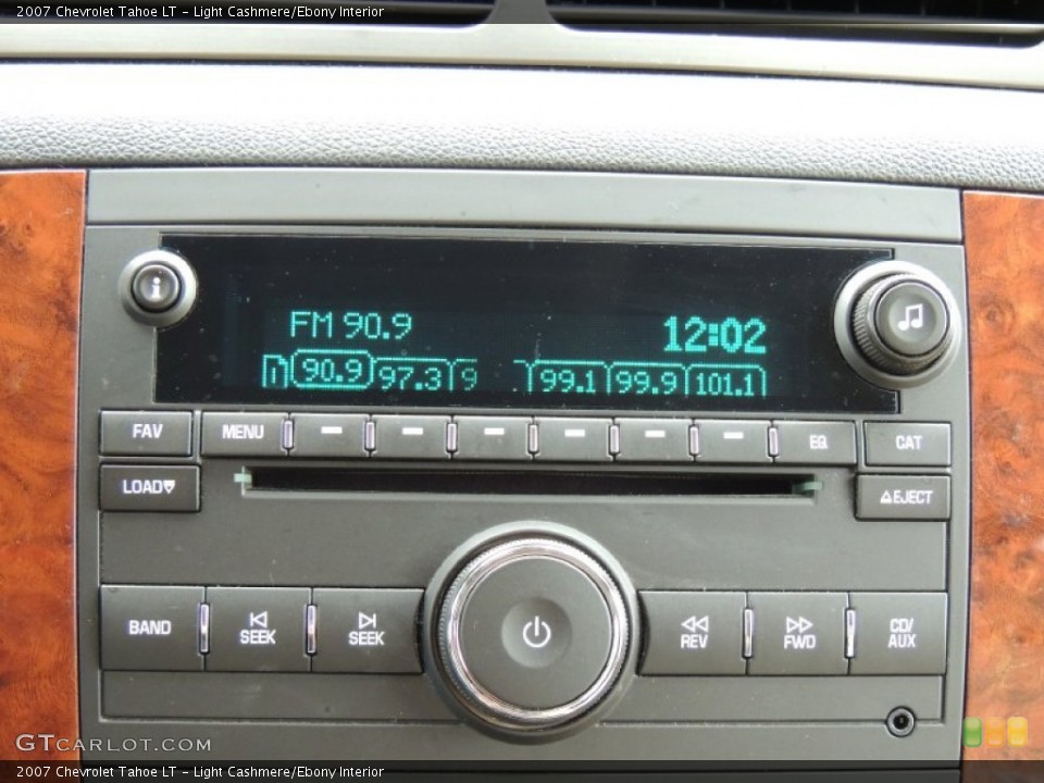 Light Cashmere/Ebony Interior Audio System for the 2007 Chevrolet Tahoe LT #77564943