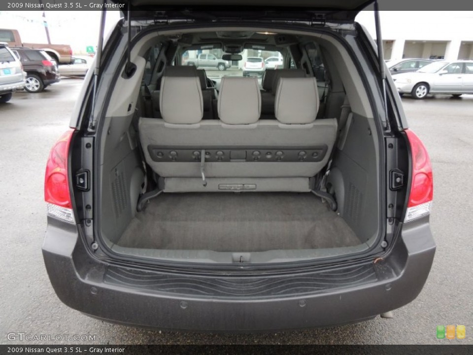Gray Interior Trunk for the 2009 Nissan Quest 3.5 SL #77565808