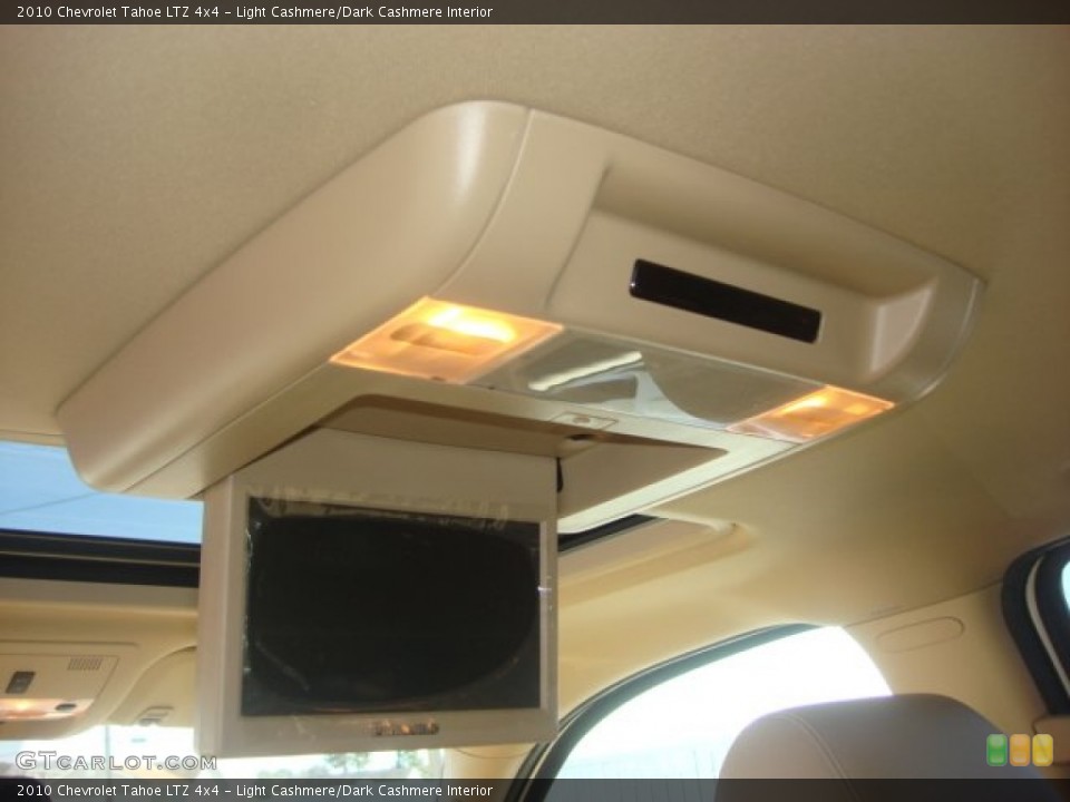 Light Cashmere/Dark Cashmere Interior Entertainment System for the 2010 Chevrolet Tahoe LTZ 4x4 #77565896