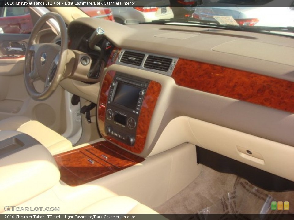 Light Cashmere/Dark Cashmere Interior Dashboard for the 2010 Chevrolet Tahoe LTZ 4x4 #77566005