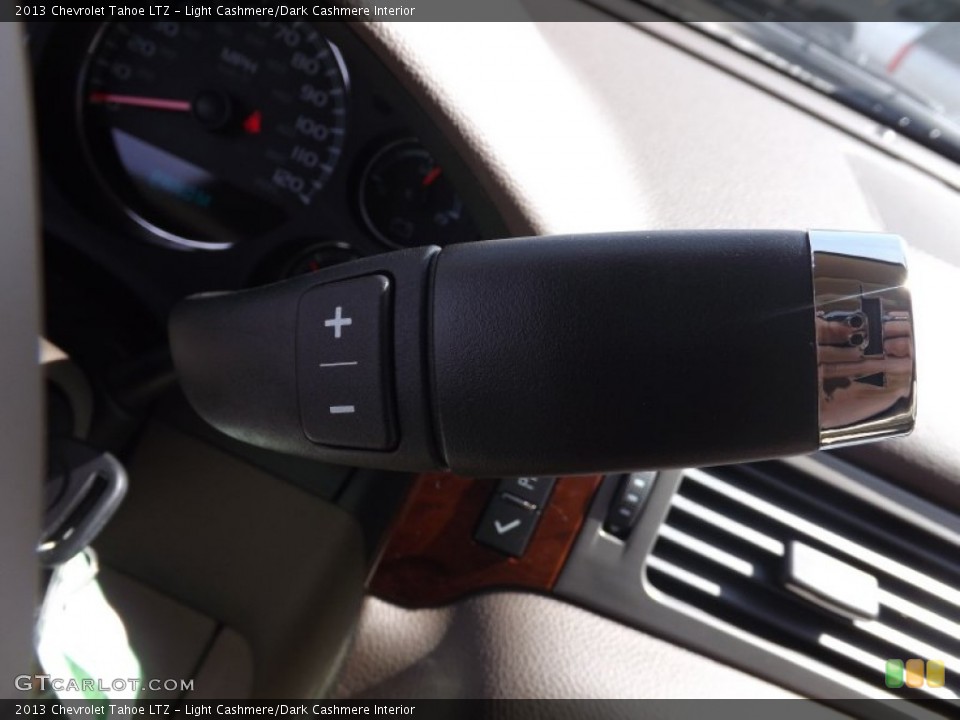 Light Cashmere/Dark Cashmere Interior Transmission for the 2013 Chevrolet Tahoe LTZ #77567276