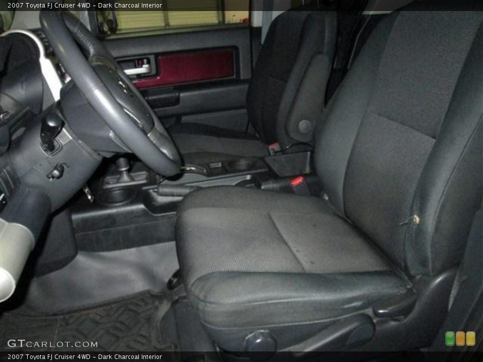 Dark Charcoal Interior Front Seat for the 2007 Toyota FJ Cruiser 4WD #77567604