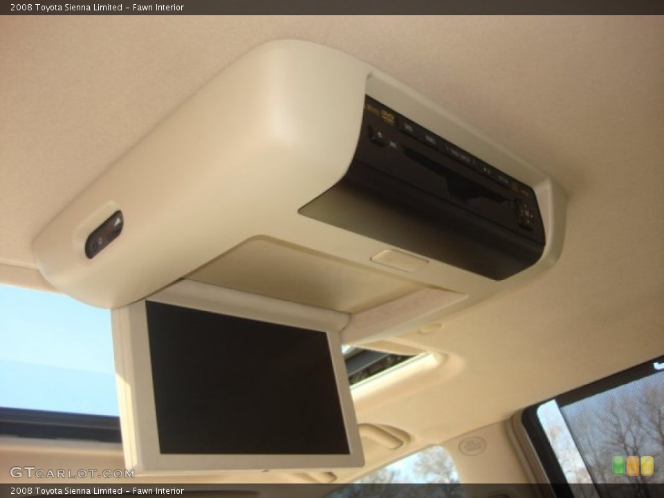 Fawn Interior Entertainment System for the 2008 Toyota Sienna Limited #77568383